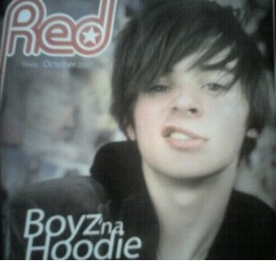 red magazine cover hottie boy